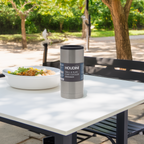 Houdini Slim Can Cooler – Stainless Steel