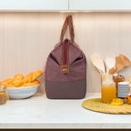 Arctic Zone Heathered Eco Lunch Tote – Wine Red