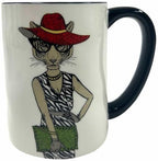 Hipster Animal Coffee Mugs 6pc 17.5 oz. by Signature Housewares