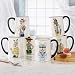Hipster Animal Coffee Mugs 6pc 17.5 oz. by Signature Housewares