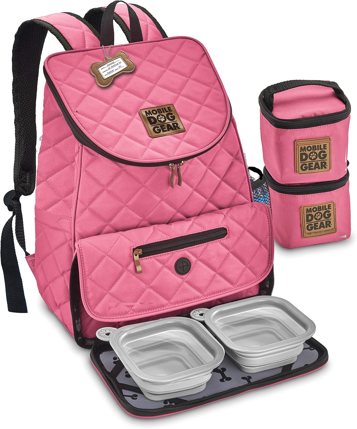 Mobile Dog Gear Unisex Weekender Backpack™ Pink OGD81