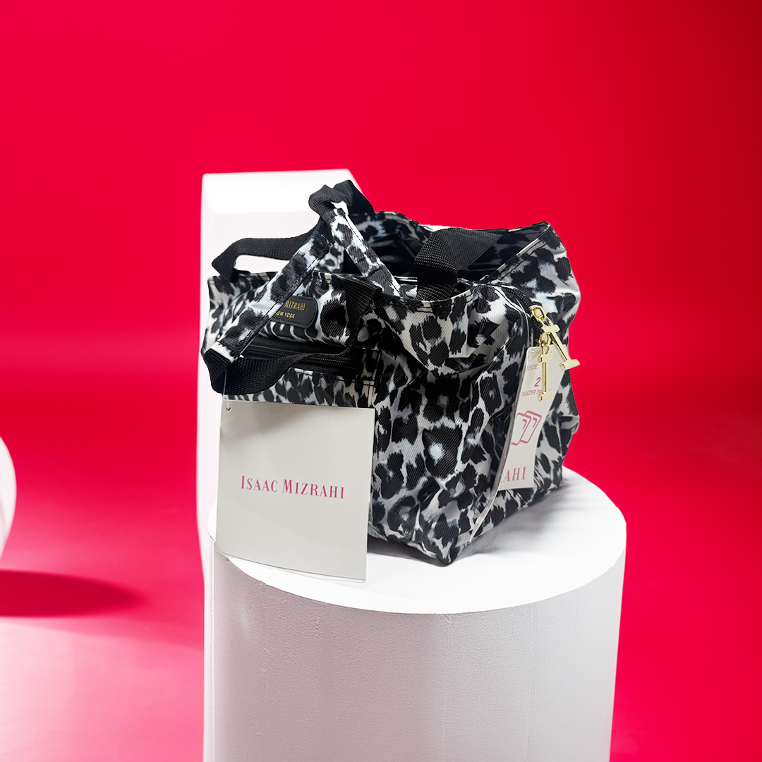 Issac Meraki Lunch Bag - Leopard Print